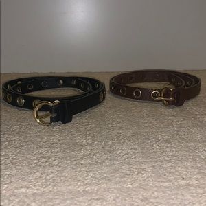 2 Women’s Belts
